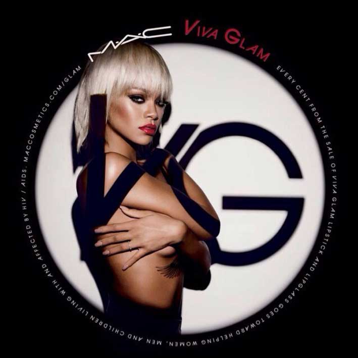 rihanna mac 2014
