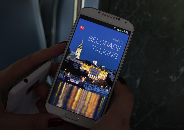 Aplikacija Beograd prica