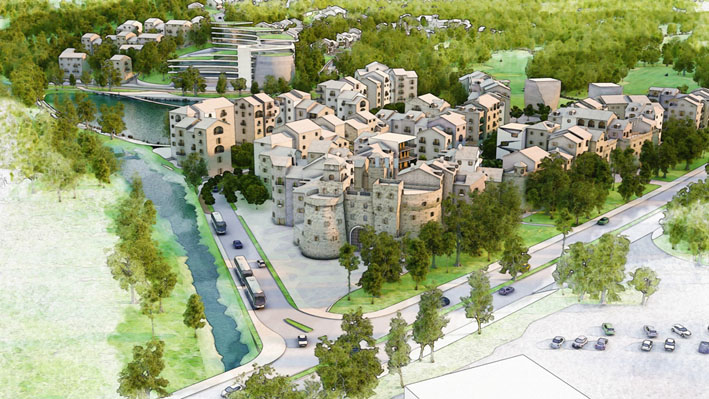 Planirani-izgled-buduceg-kompleksa-Stari-grad-Tivat