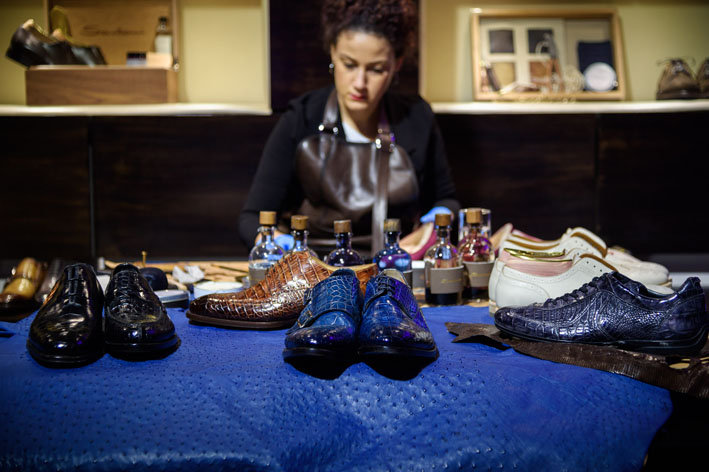 Demontracija izrade Santoni cipela