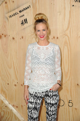 HM January Jones nosi Isabel Marant pour HM