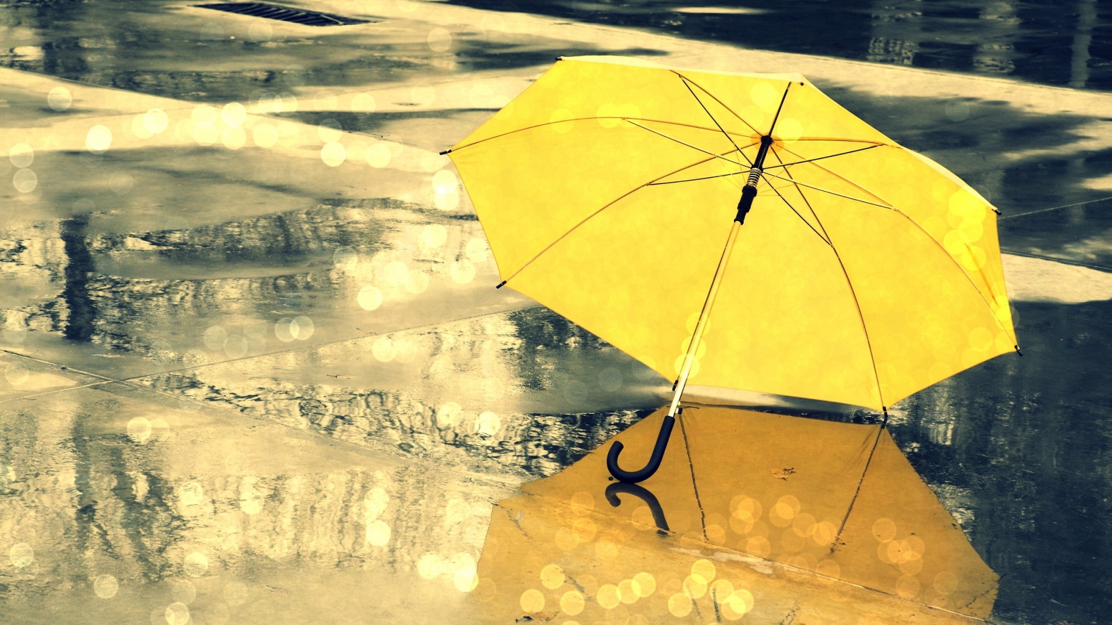 yellow-umbrella
