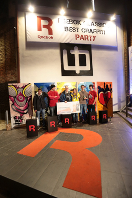 Reebok Classics graffiti party