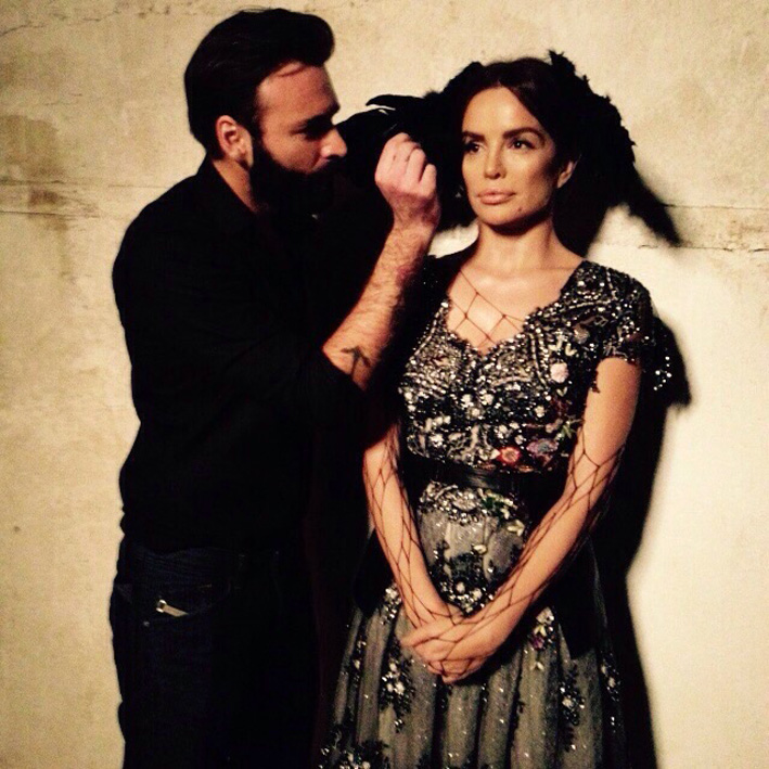 Dragan Vurdelja i Severina na setu 01