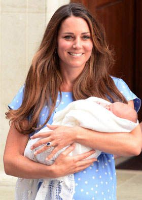 Kate Middleton beba