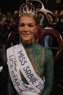 Marija cetkovic Miss Srbije 2014