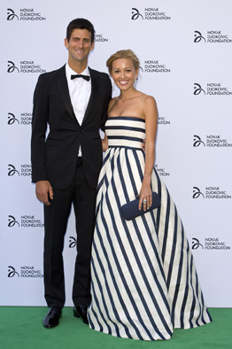 Novak Djokovic Jelena london
