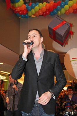 Sergej Cetkovic na rodjendanu USCE Shopping Centra