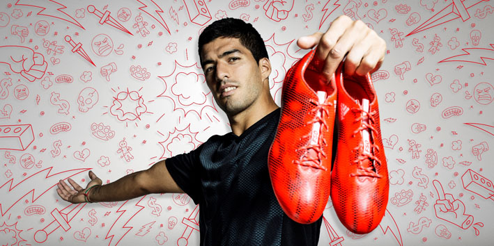 Suarez adidas f50