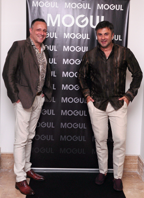 Urednici Mogul magazina Dragoljub Jovanovic i Bata Spasojevic