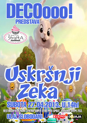 Uskrsnji zeka Super Vero Vozdovac
