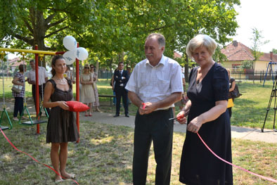 gradonacelnik Zrenjanina Mileta Mihajlov i generalna direktorka Dijamanta Slavica Keselj