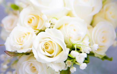 white-roses-and-lily