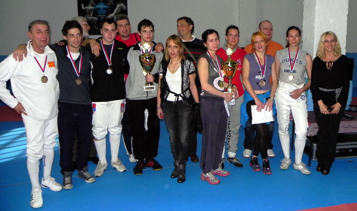 OSVAJACI MEDALJA SA ORGANIZATORIMA