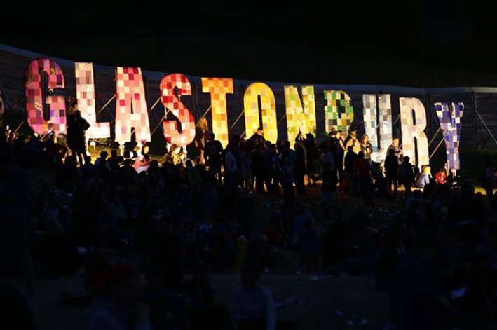 Glastonbury-sign