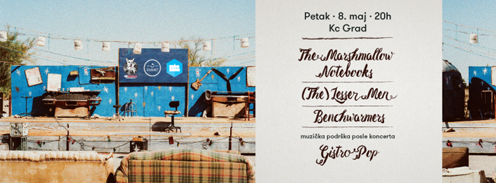 Marshmallow NotebooksLesser Men i Benchwarmers