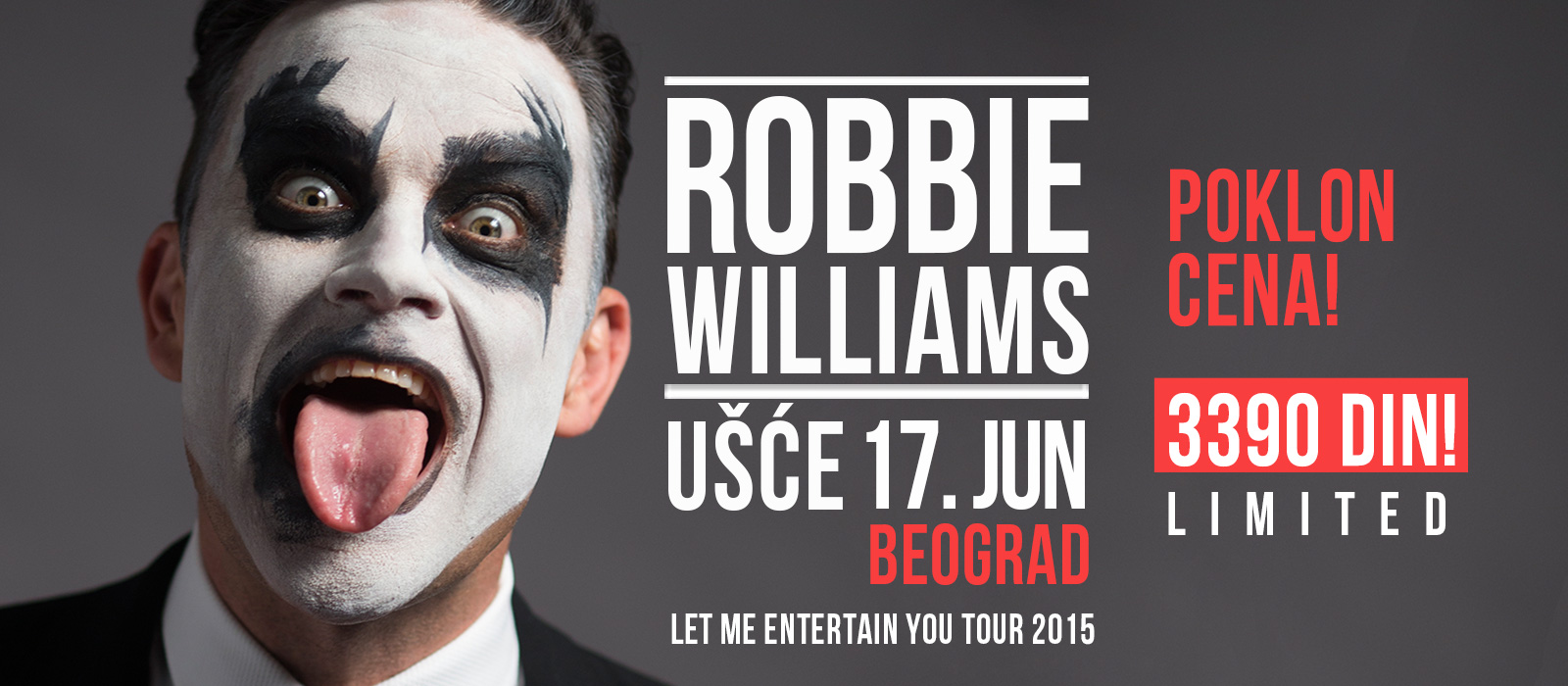 Robbie in Belgrade