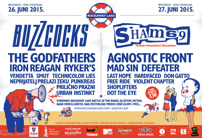 RockawayLake dvodnevni plakat A3