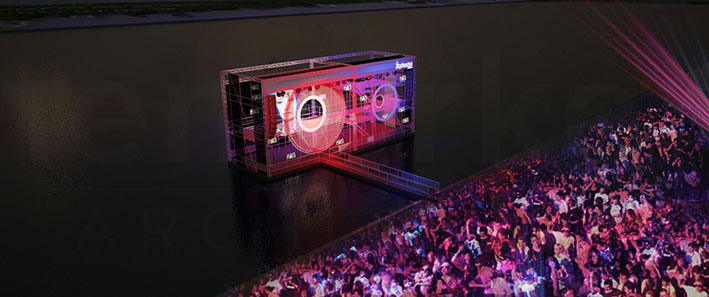 SCENOGRAFIJA SEDMOG FOAM FEST MUSIC FESTIVALA