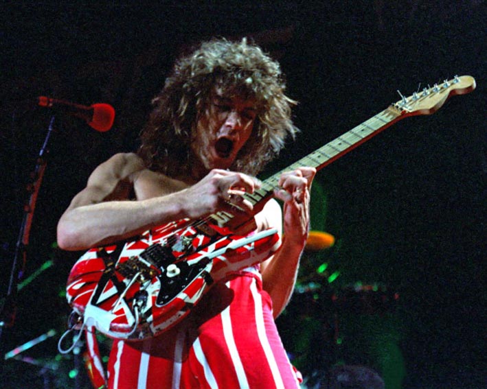 Eddie Van Halen Madison Square Garden 1982