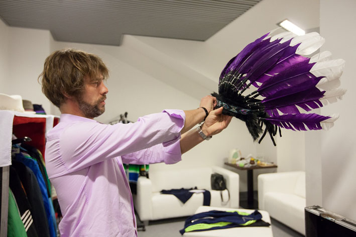 Jamiroquai dressing room