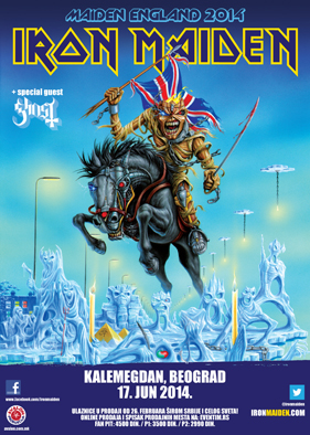 IRON MAIDEN BELGRADE 2014