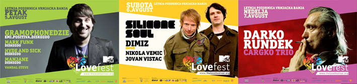 Lovefest izvodjaci