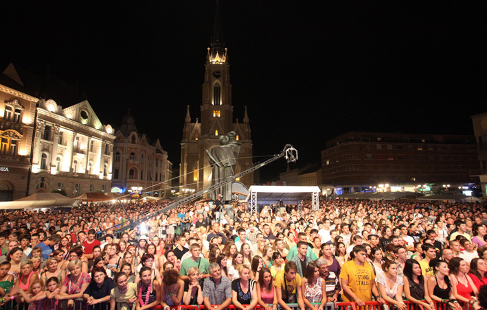 Veliko zagrevanje za EXIT