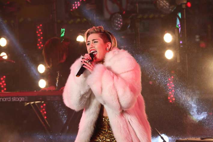 Miley Cyrus New Year Eve