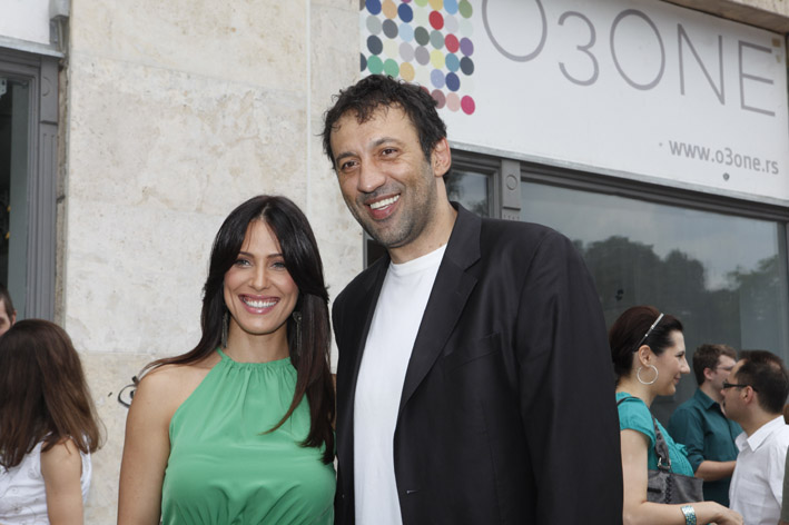 Katarina Vucetic i Vlade Divac