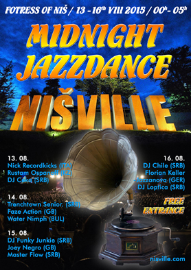 Nisville Midnight Jazzdance 2015 PLAKAT