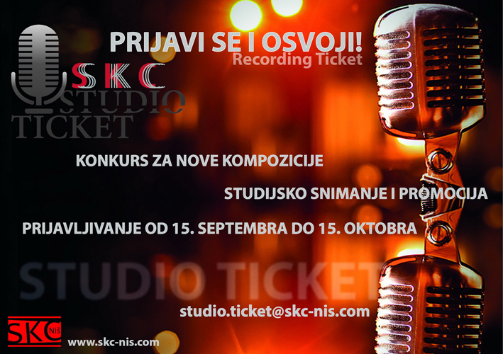 Studio Ticket Plakat