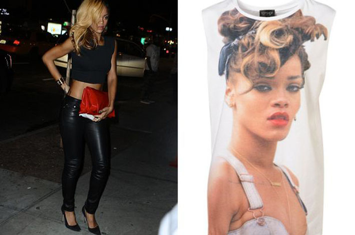 Rihanna-Topshop-T-shirt