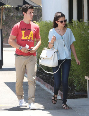 Selena Gomez David Henrie Lunch Date