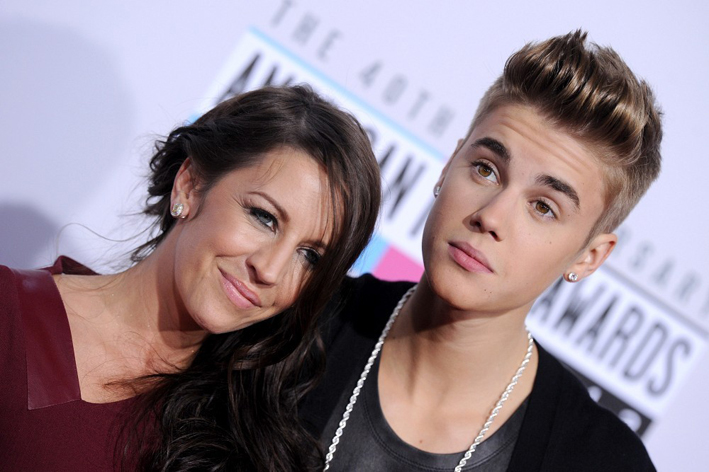 Justin Bieber Pattie Mallette 2013