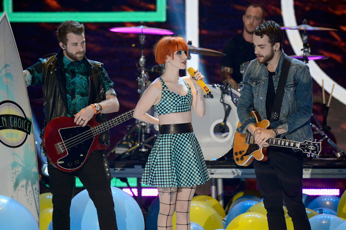 Paramore Teen Choice Awards 2013