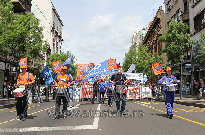 1 maj radnici protest bgd