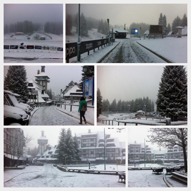 Poceo da pada sneg na Kopaoniku