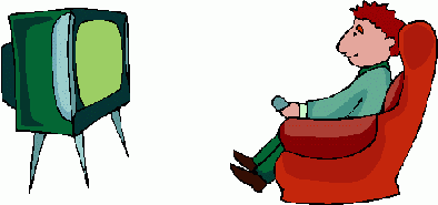 watching-tv-clipart