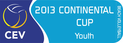 2013 CEV YOUTH CONTINENTAL CUP Logo colour