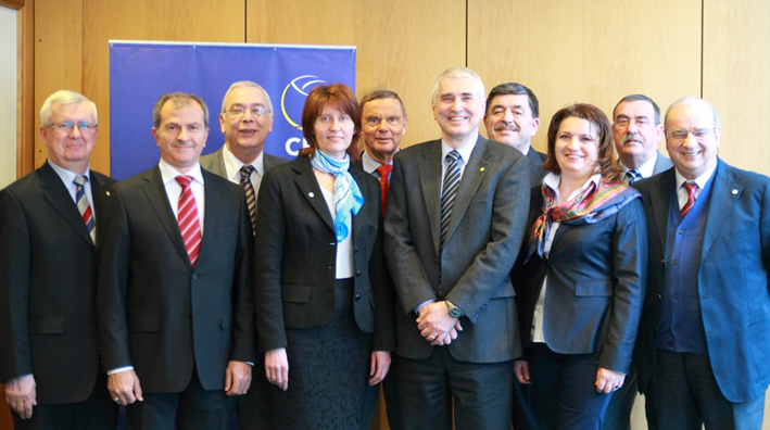 Zorica Bjelic na sastanku u Luksemburgu