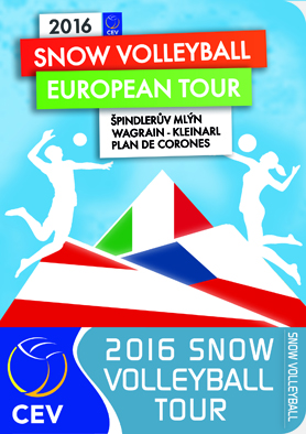 2016 snow volleyball official logo