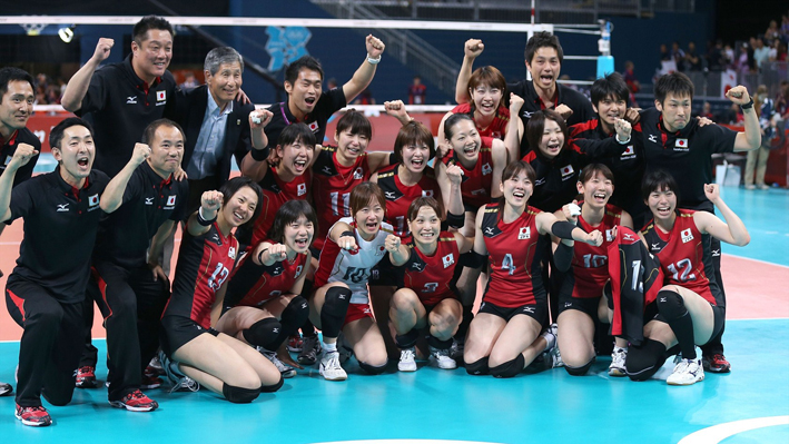 Japan celebrate aftea