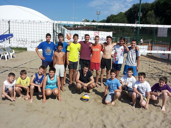 Muski deo turnira skole bic voleja
