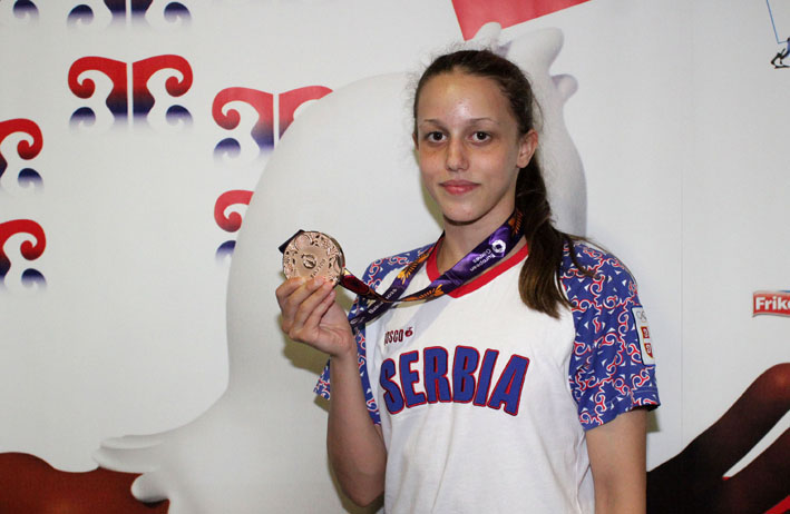 Anja Crevar docek baku