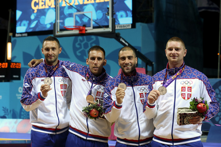 Tim Srbije basket 3x3 bronzana medalja