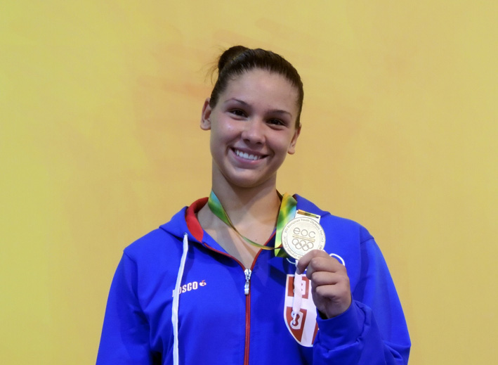 Jovana Obradovic bronzana medalja 001