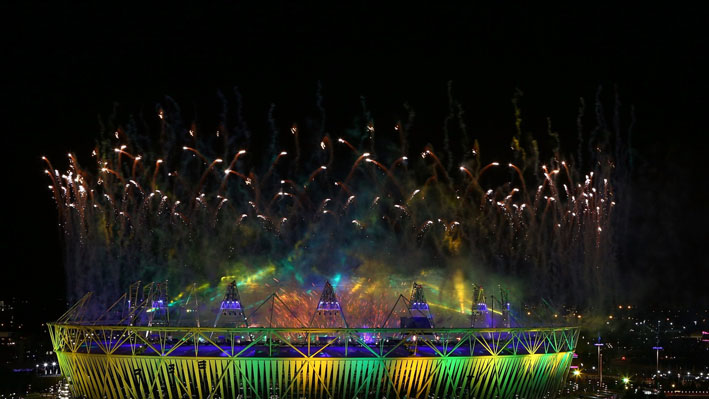 Closing Ceremony lights up the Olympic Stadium