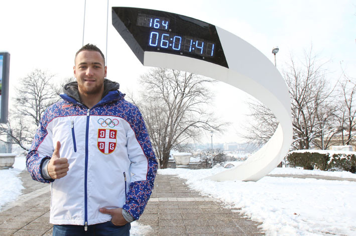 Marko Dragosavljevic pustio odbrojavanje do Bakua na Olimpijskom satu