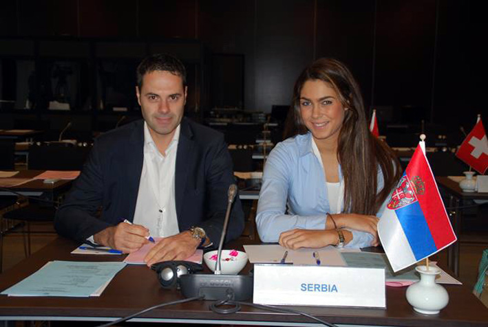 Milos Milenkovic i Milica Mandic